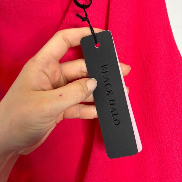 NWT Black Halo Corrine Jumpsuit in Laguna Pink - Picture 11 of 13